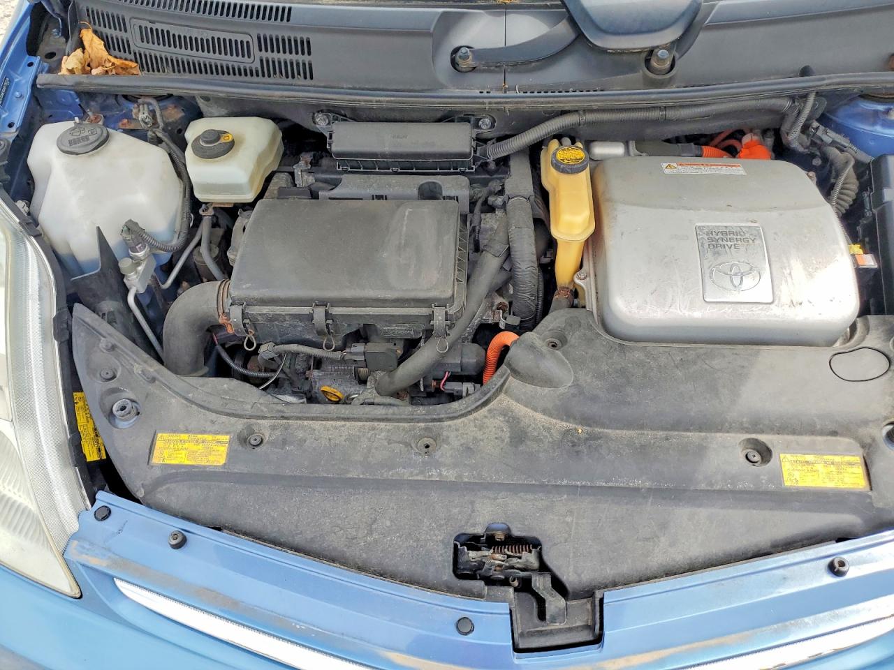 2008 Toyota Prius Base Blue vin: JTDKB20UX87787236