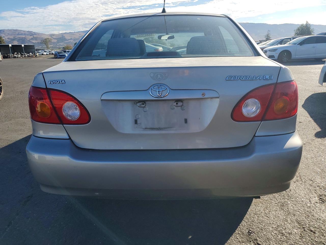 2003 Toyota Corolla Le Silver vin: 1NXBR32E03Z179819