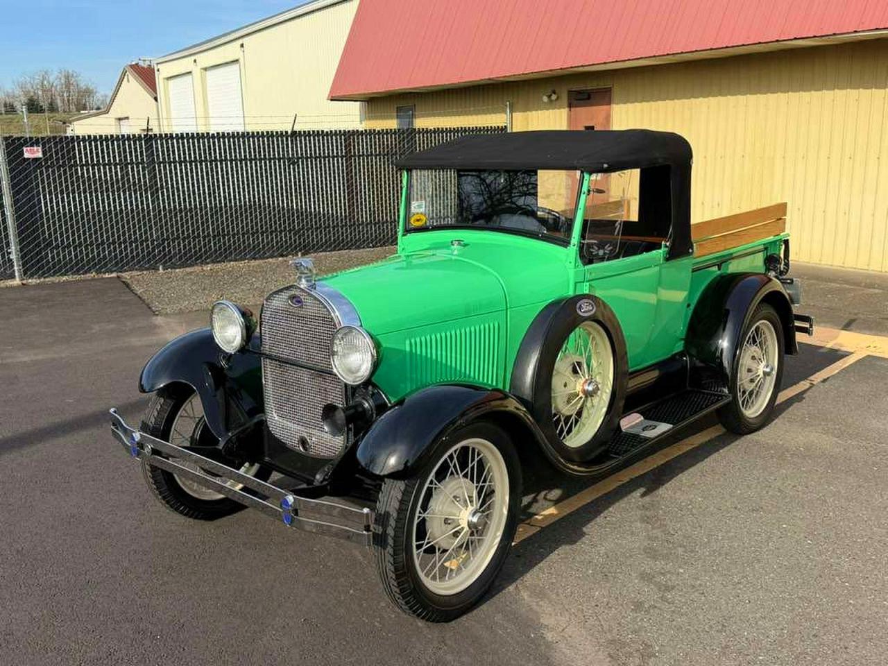 1928 Ford Model A Двухцветный vin: 732634