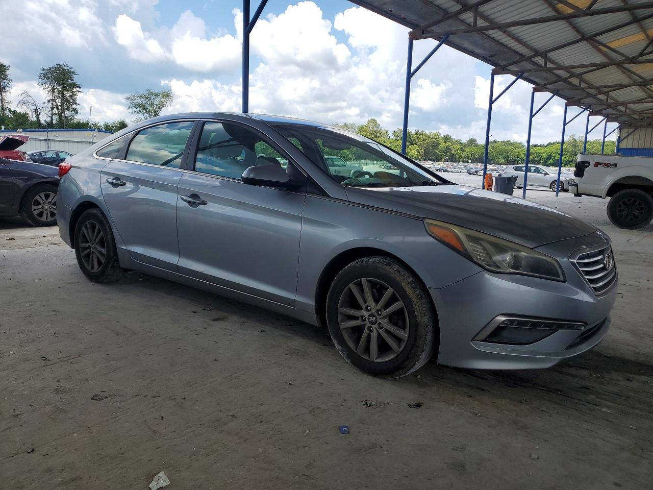 2015 Hyundai Sonata Se Silver vin: 5NPE24AF0FH018004