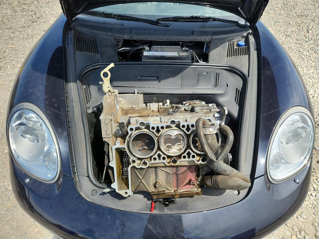 2006 Porsche Boxster S Gray vin: WP0CB29846U730409