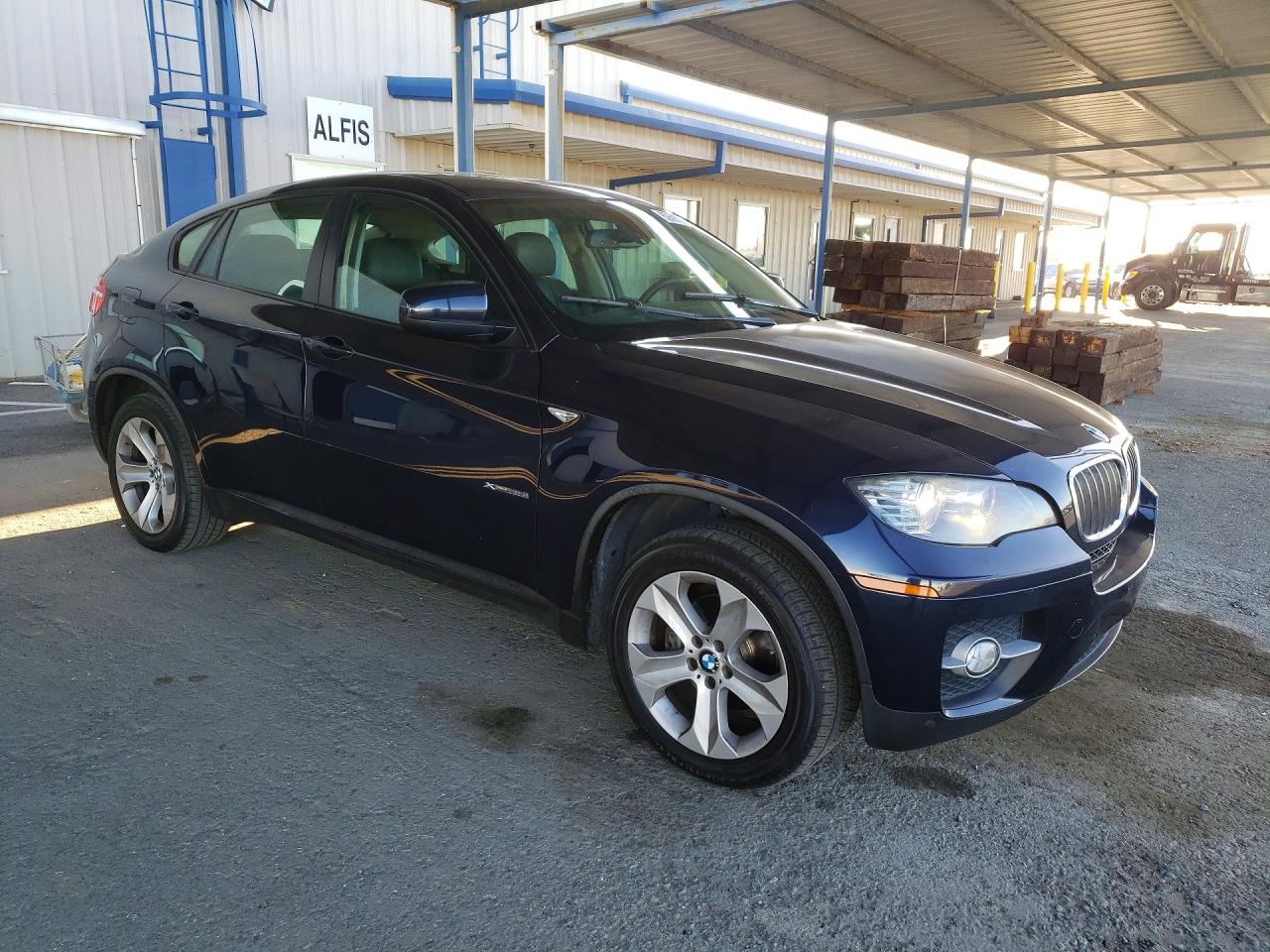 2011 Bmw X6 Xdrive35i Blue vin: 5UXFG2C53BLX05271