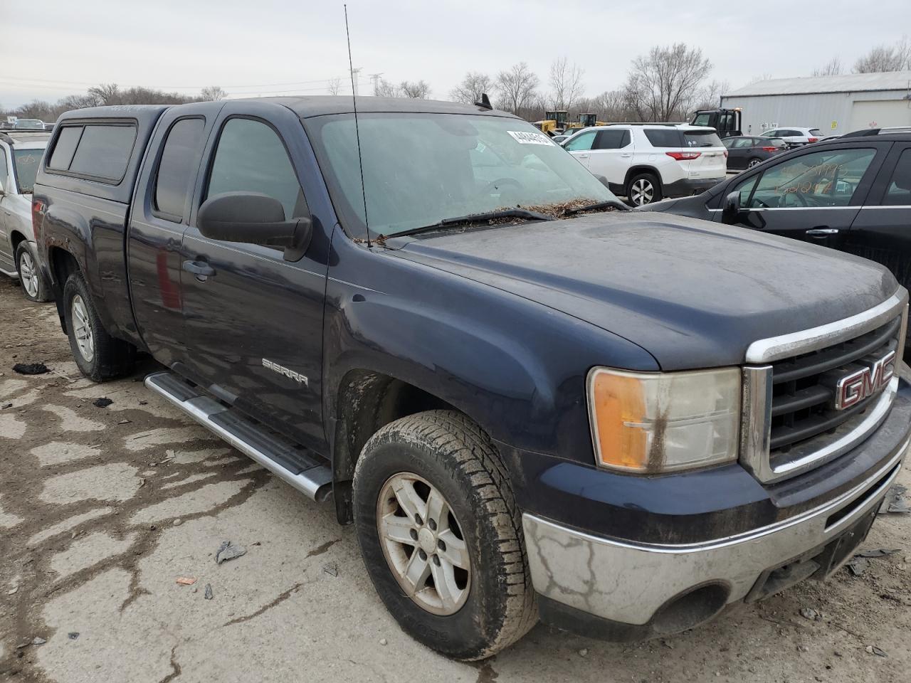 2010 Gmc Sierra K1500 Sle Синий vin: 1GTSKVE33AZ175004