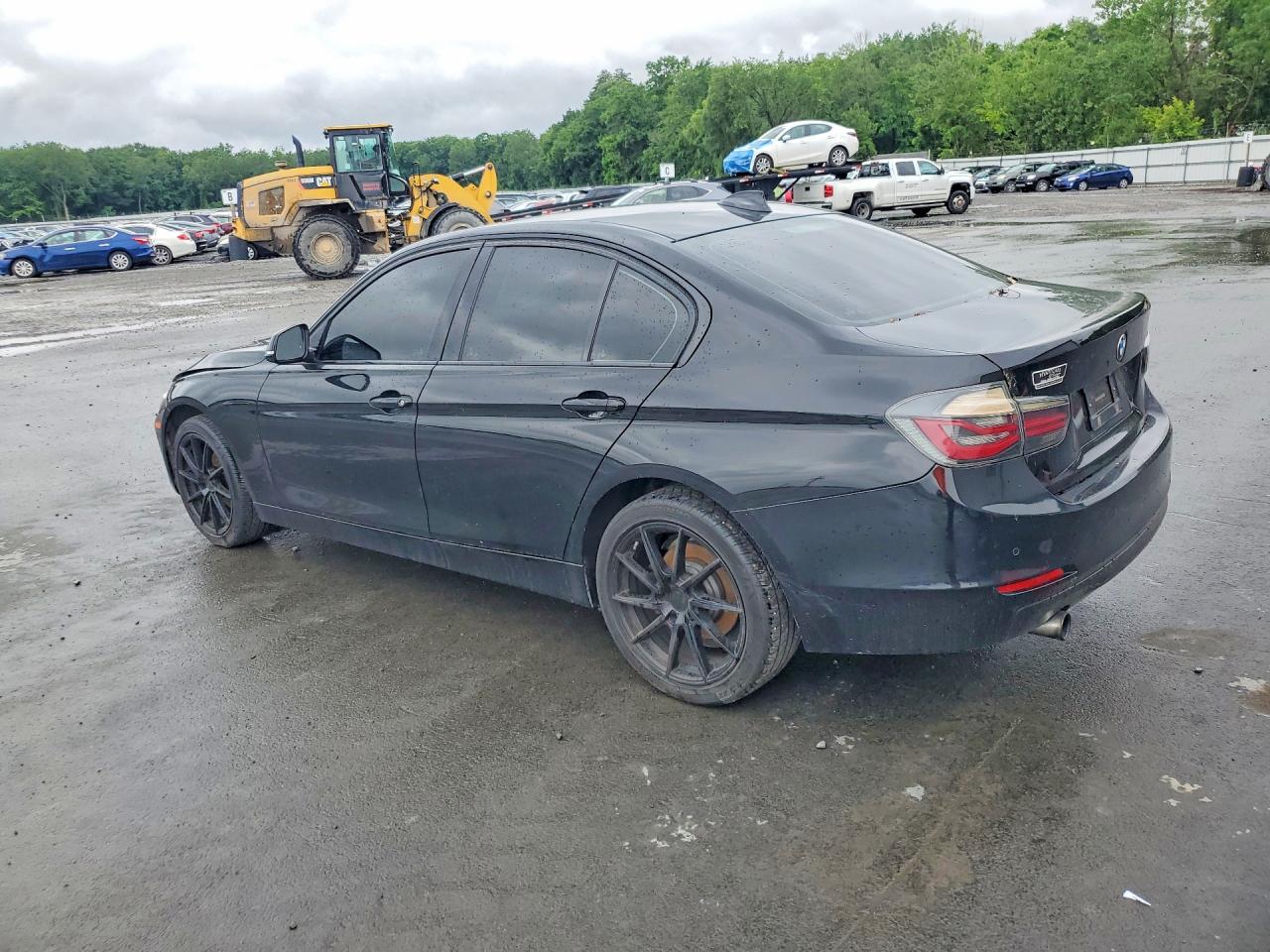2015 Bmw 320 I Xdrive Black vin: WBA3C3G53FNT53090