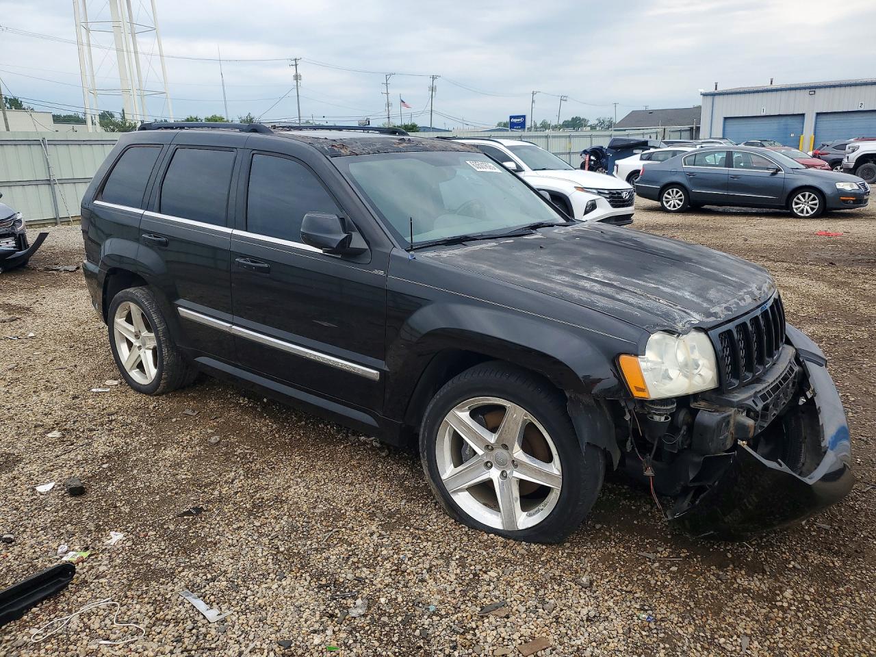 2007 Jeep Grand Cherokee Srt-8 Black vin: 1J8HR78357C652114