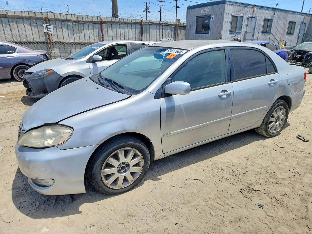 2008 Toyota Corolla Le Silver vin: 1NXBR32E68Z025834