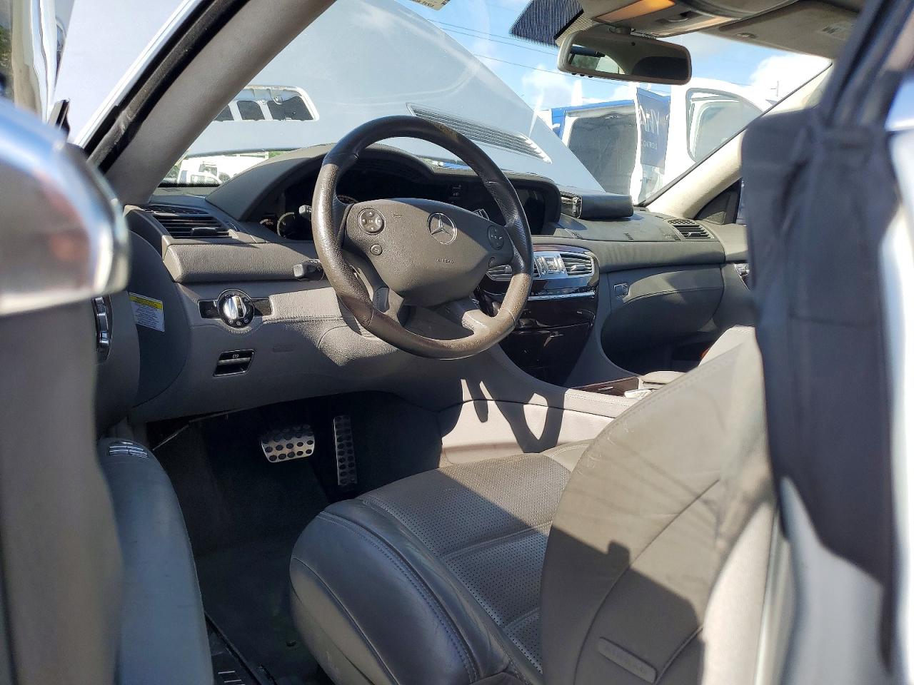2008 Mercedes-benz Cl 63 Amg Silver vin: WDDEJ77X48A013277