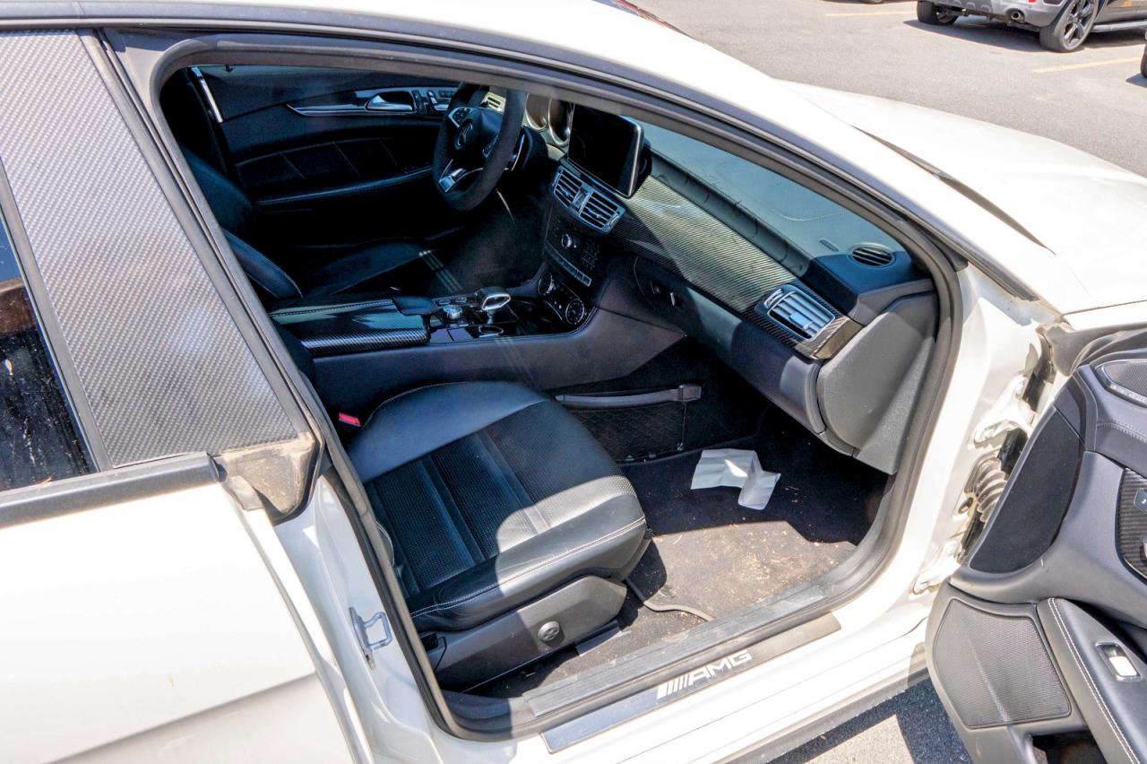 2015 Mercedes-benz Cls 63 Amg S-model White vin: WDDLJ7GB7FA136709