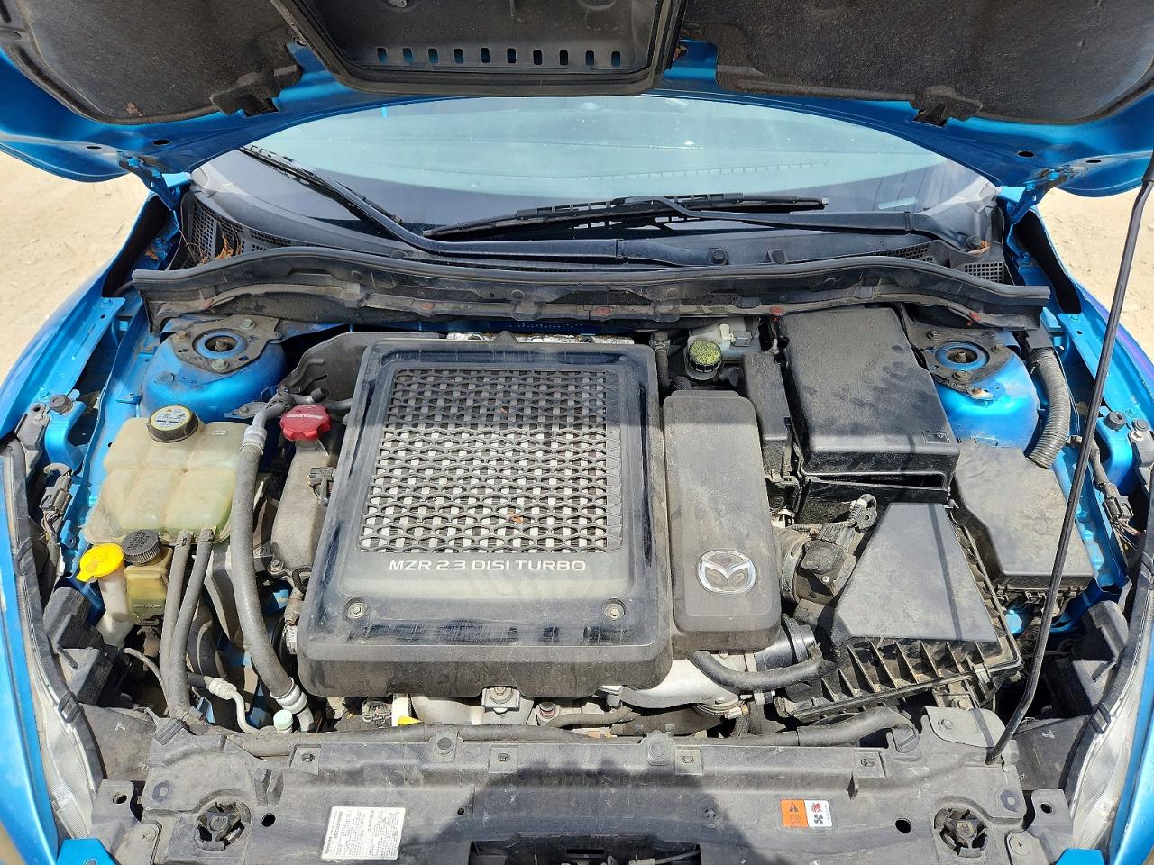 2010 Mazda Speed 3 Blue vin: JM1BL1H31A1197177