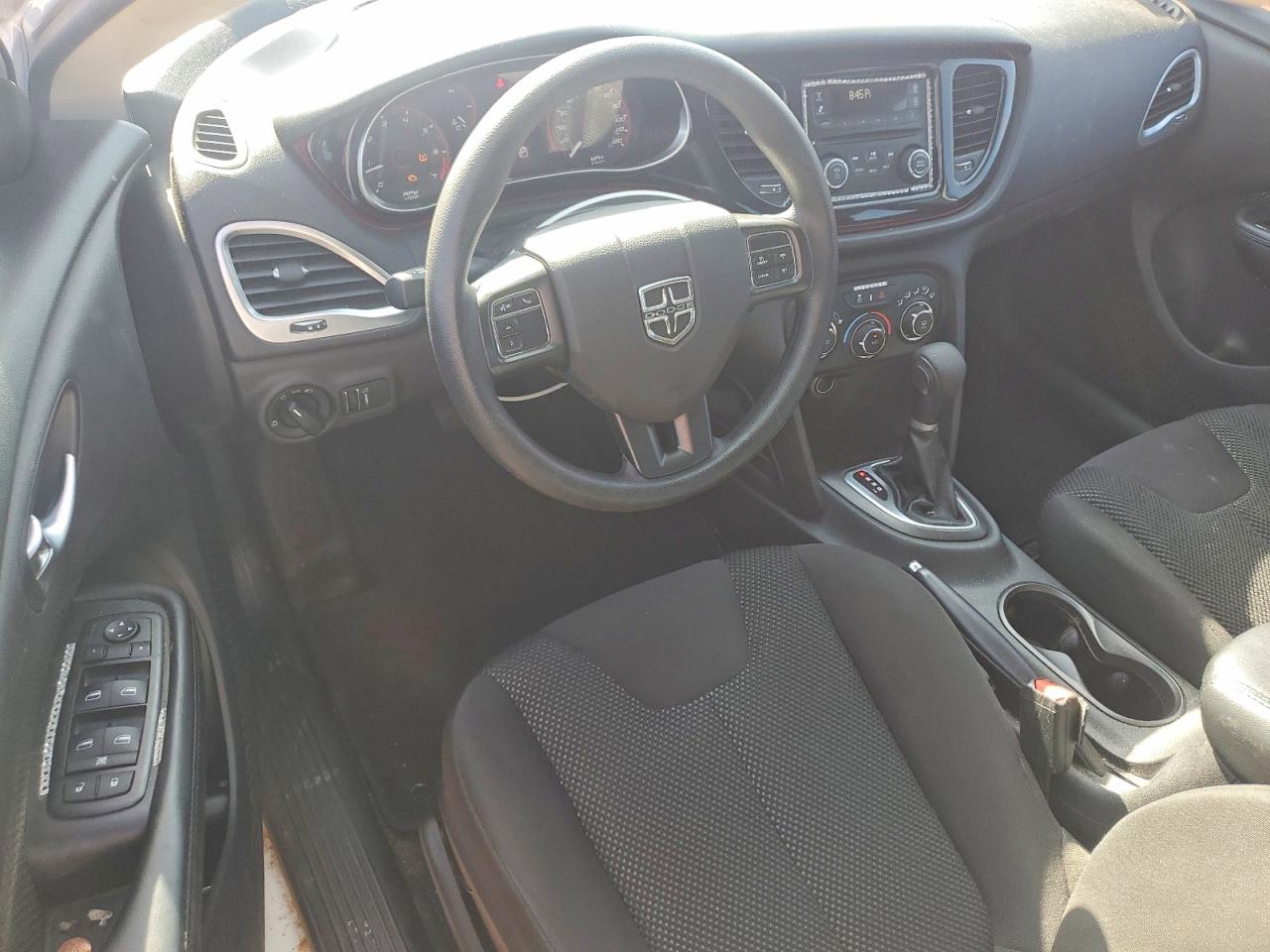 2015 Dodge Dart Se White vin: 1C3CDFAA7FD101974