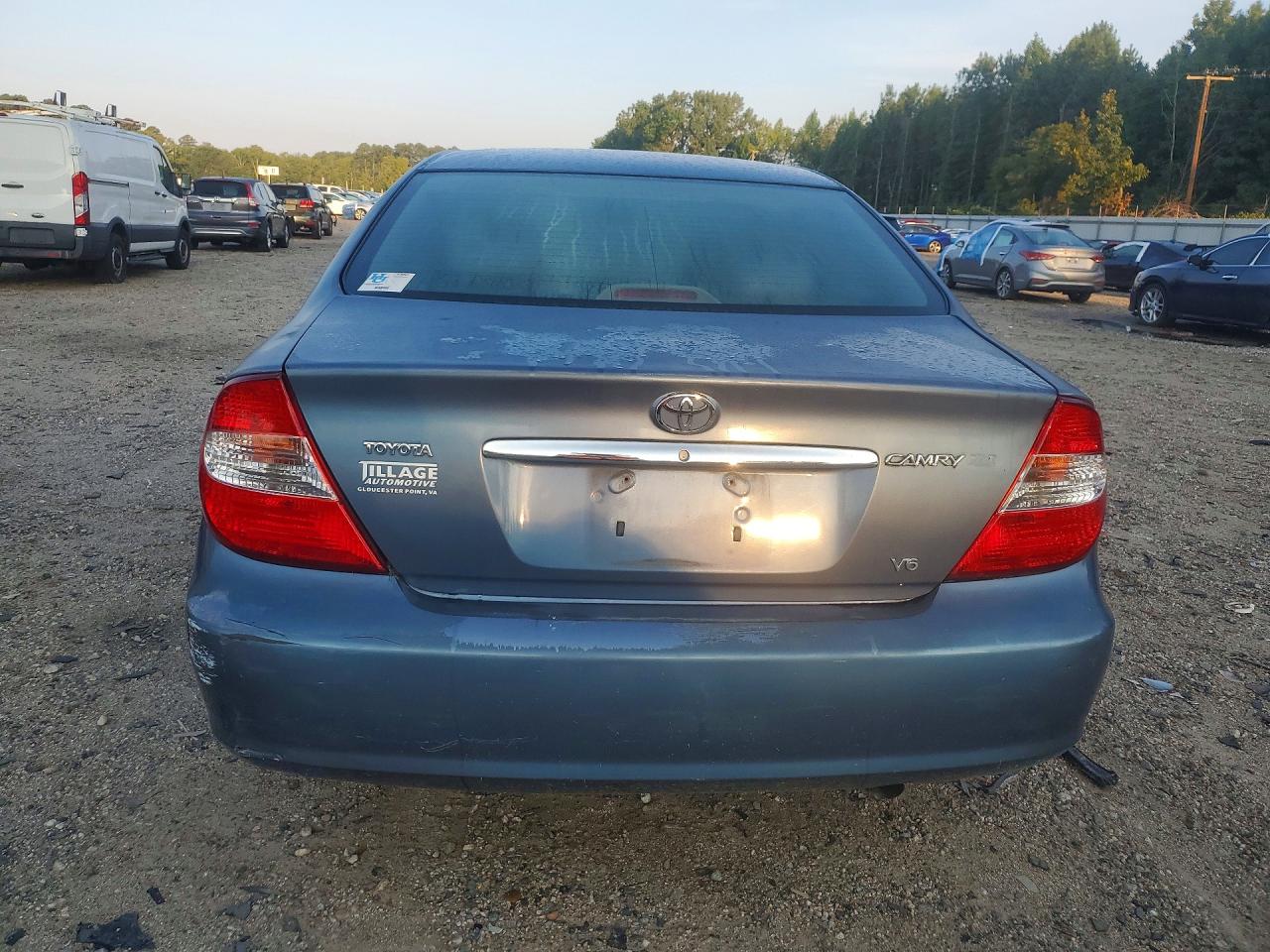 2003 Toyota Camry Blue vin: 4T1BF30K83U542658