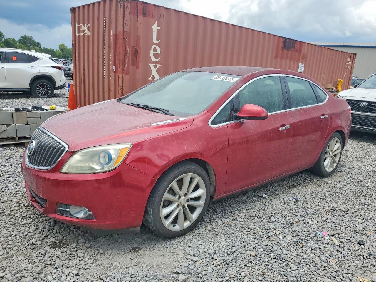 2013 Buick Verano Convenience Red vin: 1G4PR5SK4D4177483
