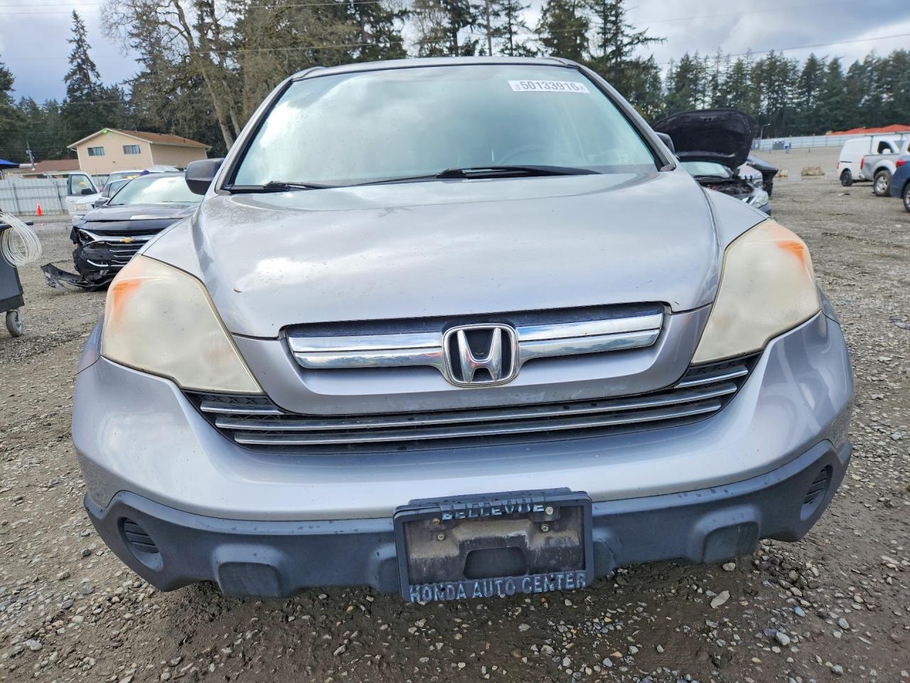 2008 Honda Cr-v Ex Silver vin: JHLRE48538C076597