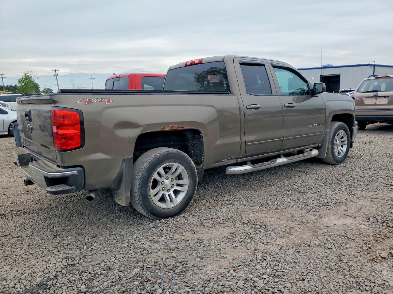 2015 Chevrolet Silverado K1500 Lt Brown vin: 1GCVKREC0FZ323430