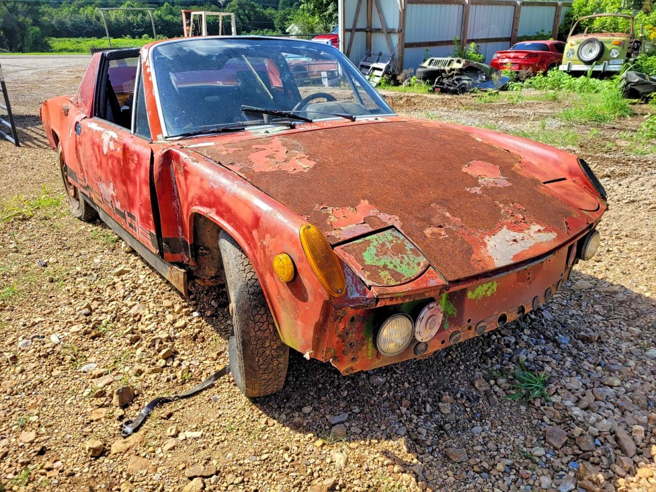 1972 Porsche 914 Red vin: 4722900538