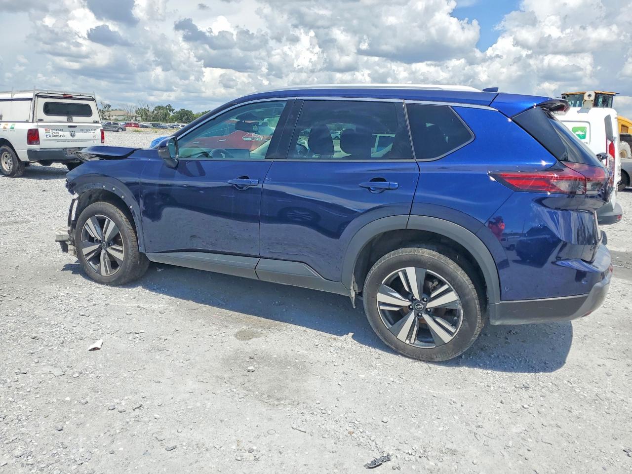 2026 Nissan Rogue Sl Blue vin: 5N1BT3CA6TC687652