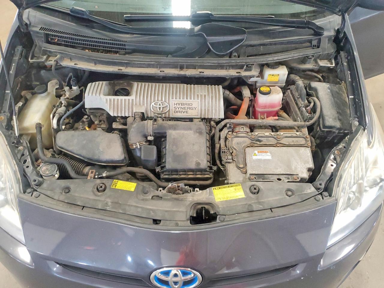 2010 Toyota Prius Ii Серый vin: JTDKN3DU9A0046890