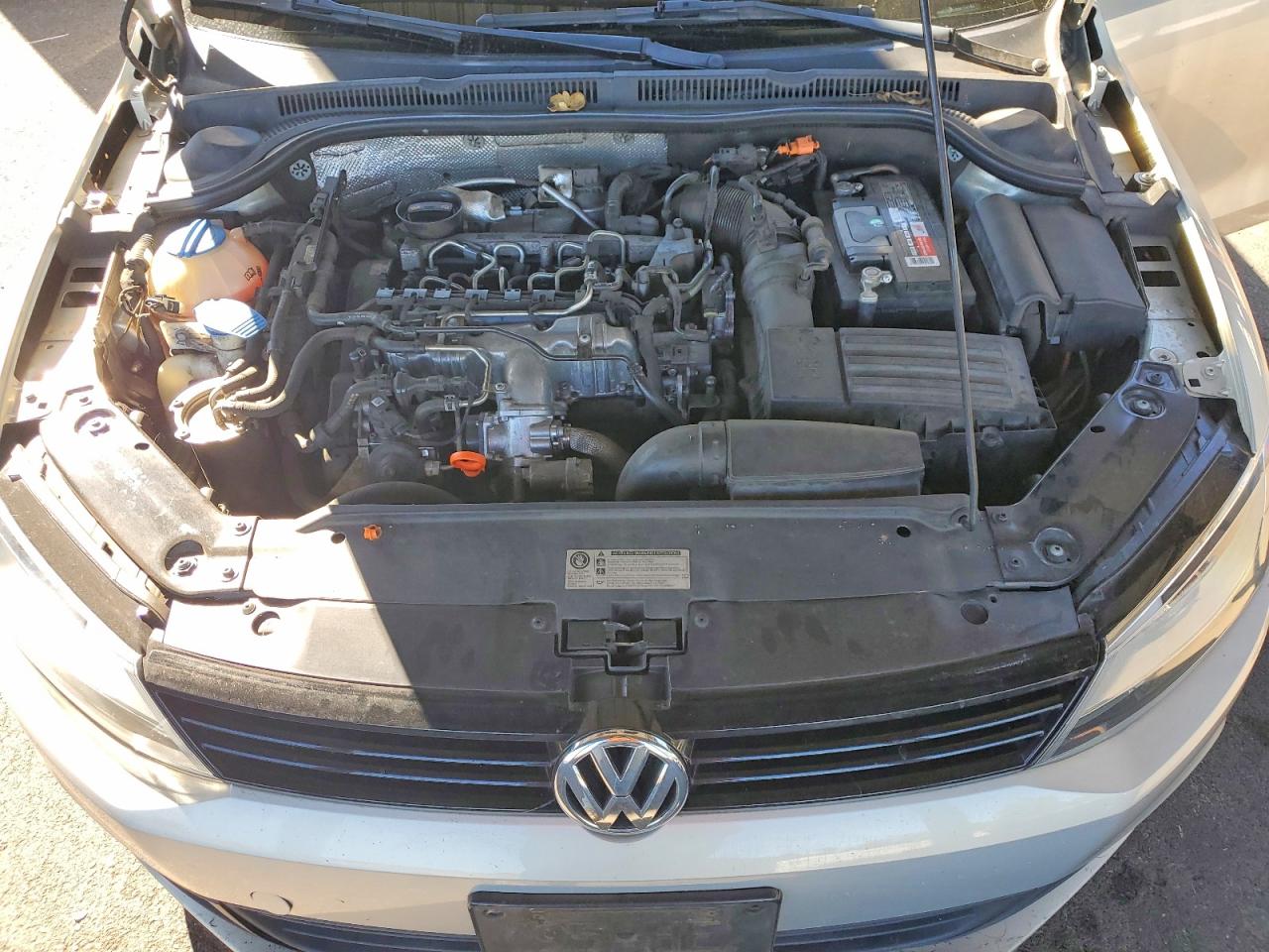 2011 Volkswagen Jetta Tdi Silver vin: 3VWLL7AJ4BM124368
