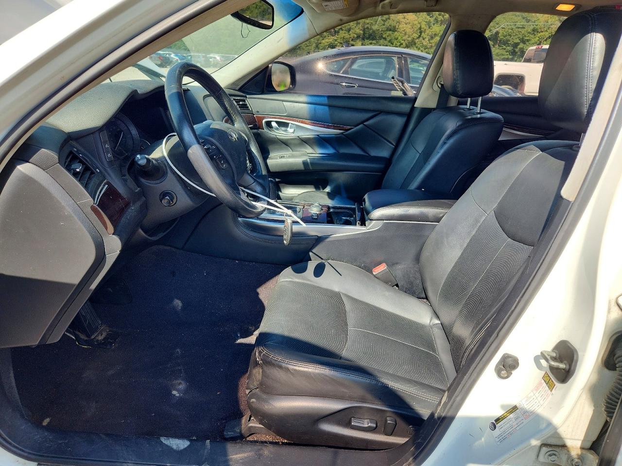 2015 Infiniti Q70 3.7 White vin: JN1BY1AP0FM542223