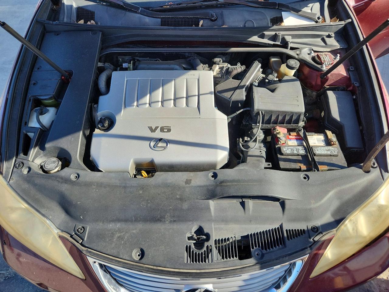 2008 Lexus Es 350 Burgundy vin: JTHBJ46G382223164