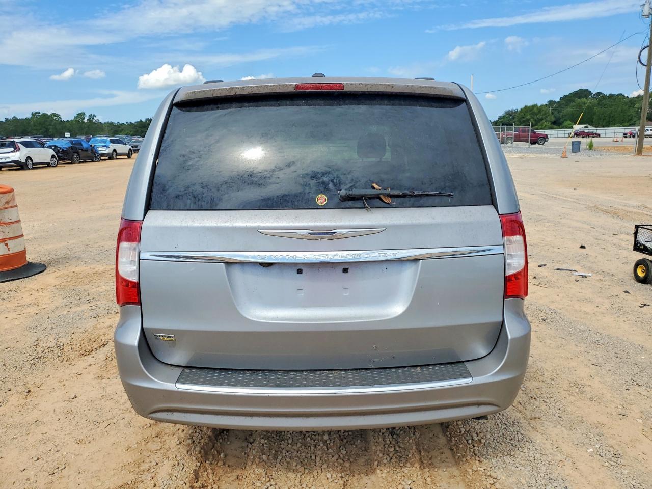 2014 Chrysler Town & Country Touring Gray vin: 2C4RC1BGXER444210