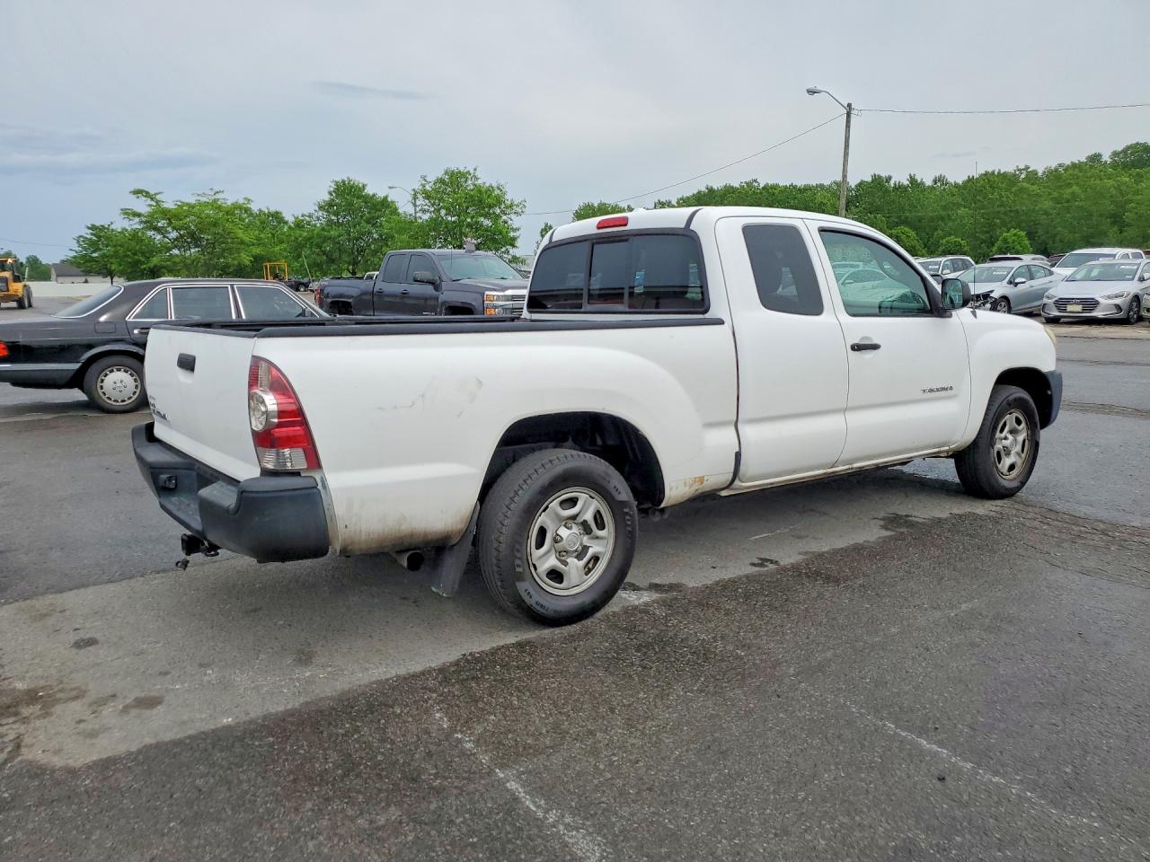 2009 Toyota Tacoma Access Cab Белый vin: 5TETX22N79Z626087