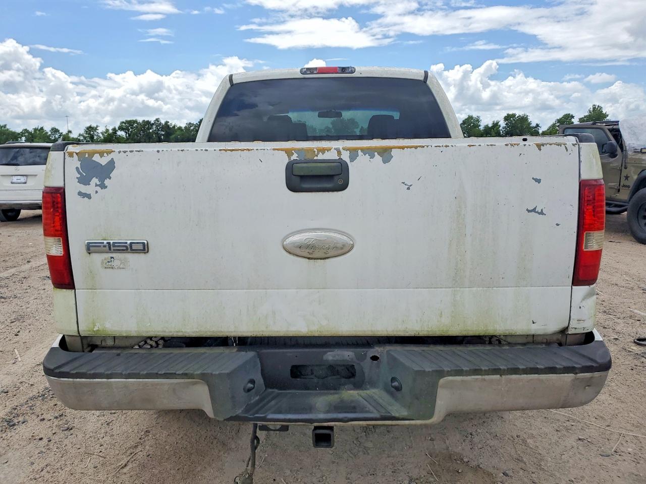 2006 Ford F150 Supercrew White vin: 1FTPW14536KC00747