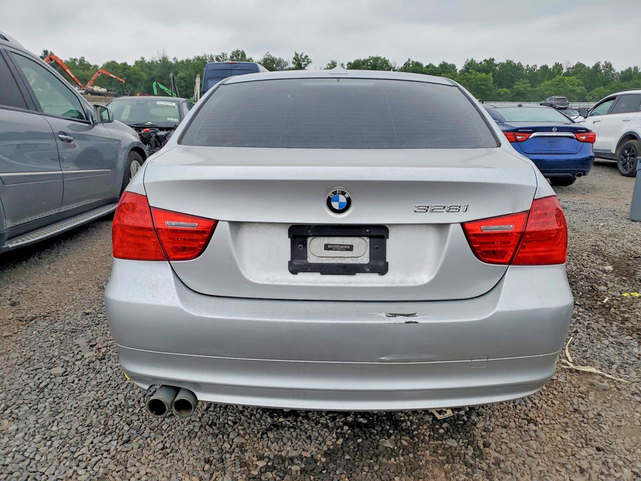 2011 Bmw 328 I Sulev Silver vin: WBAPH5C58BA446340