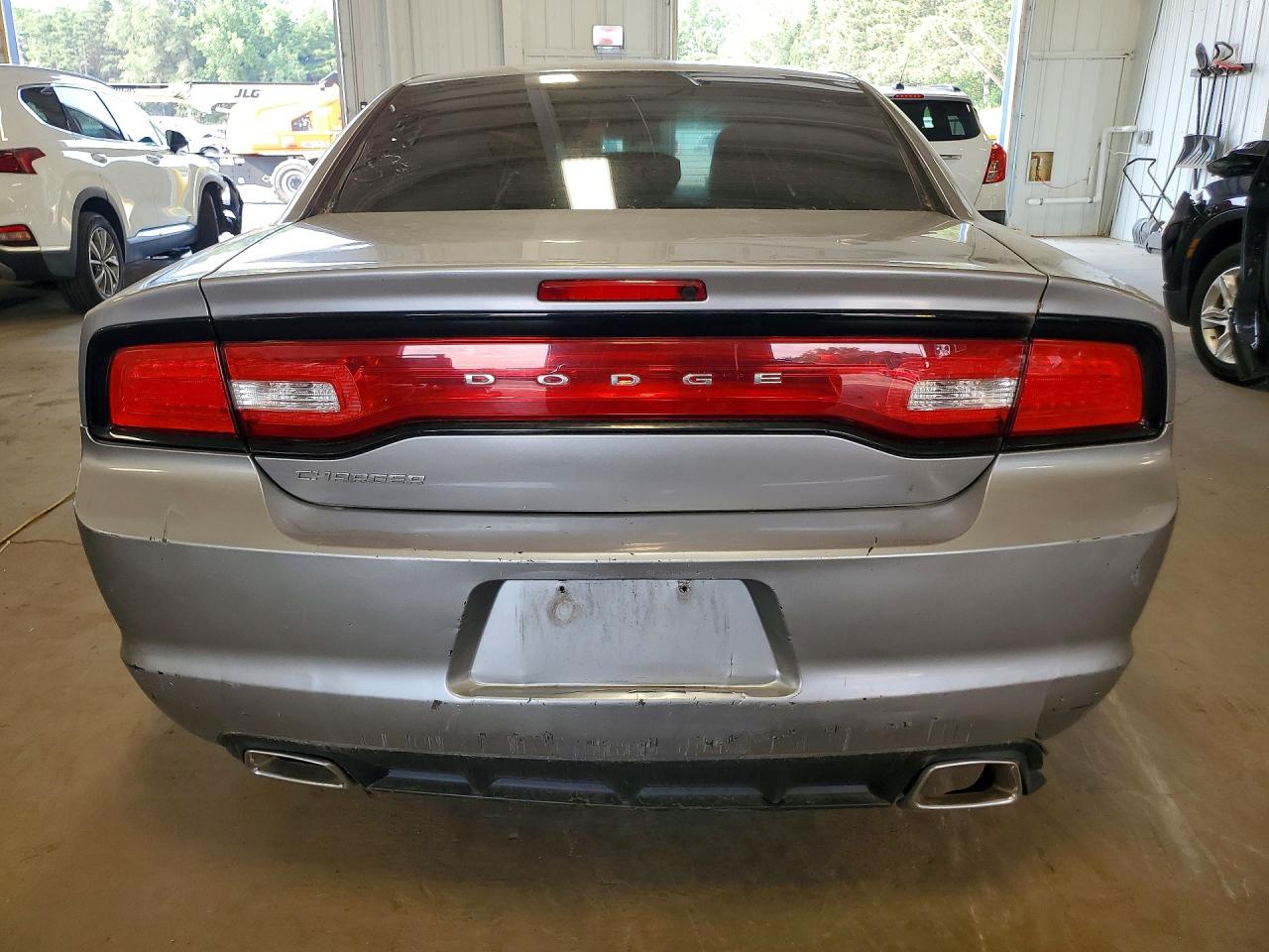 2014 Dodge Charger Se Silver vin: 2C3CDXBG2EH198043