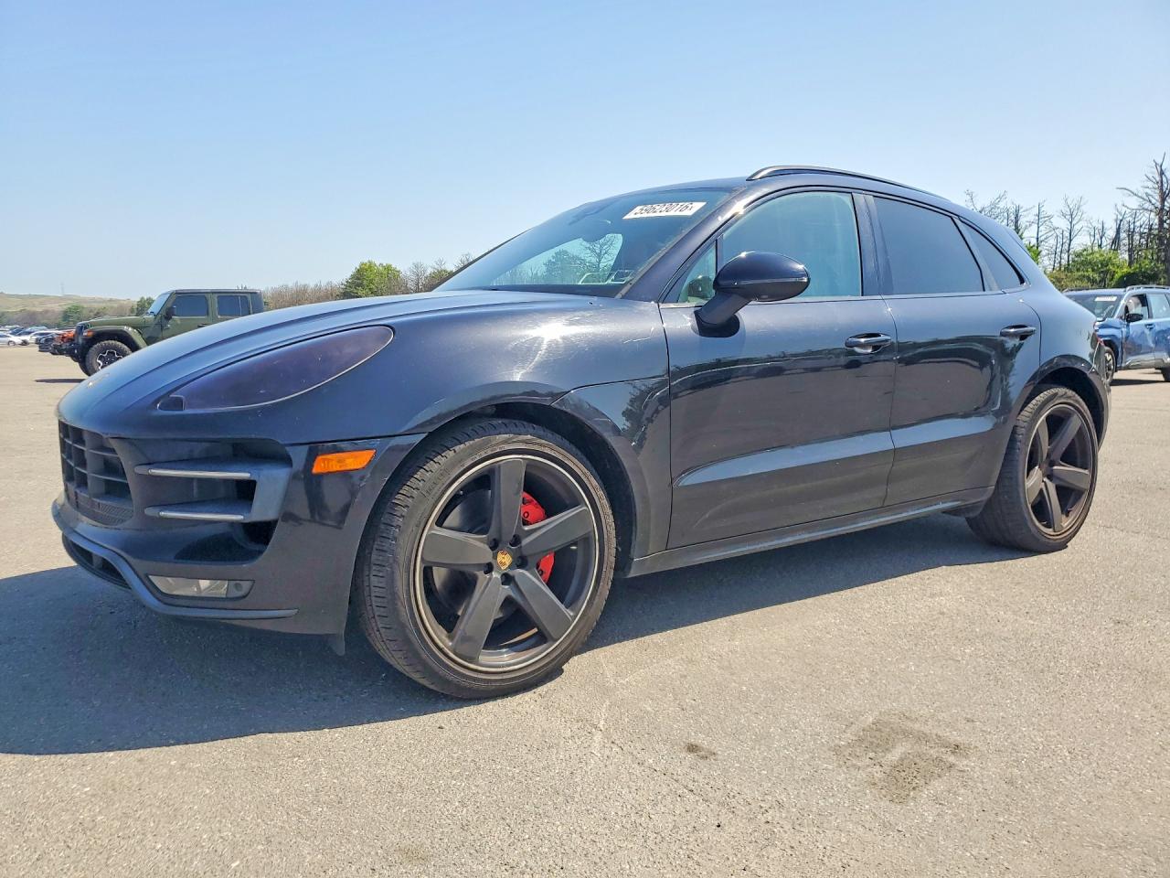 2015 Porsche Macan Turbo Black vin: WP1AF2A54FLB47825