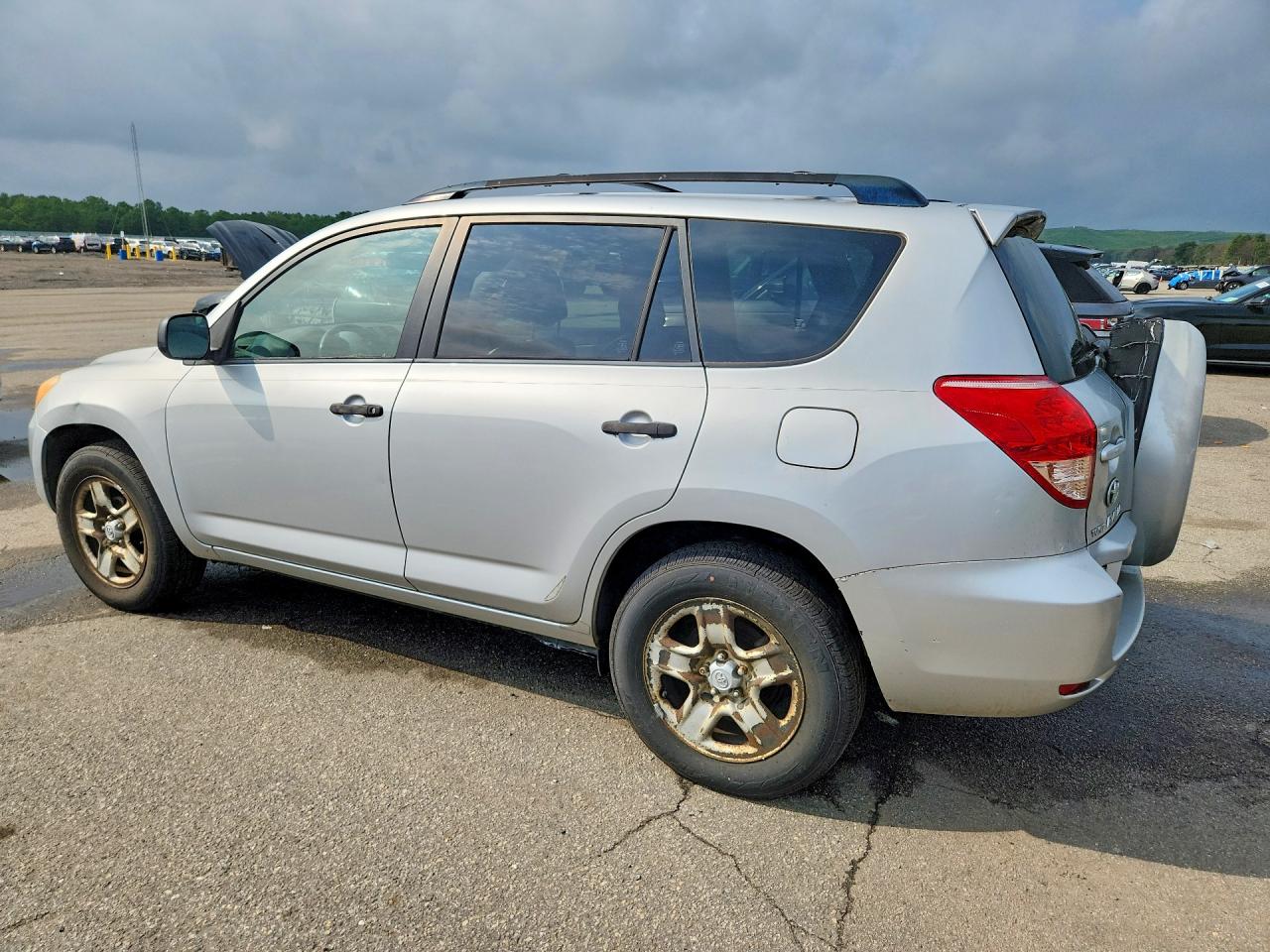 2007 Toyota Rav4 Base Silver vin: JTMBD33V576029975