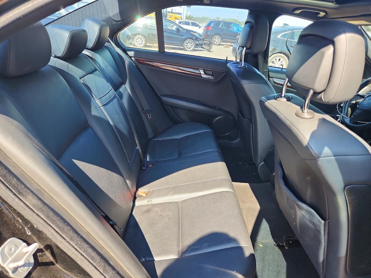 2010 Mercedes-benz C 300 4matic Black vin: WDDGF8BB7AR109343