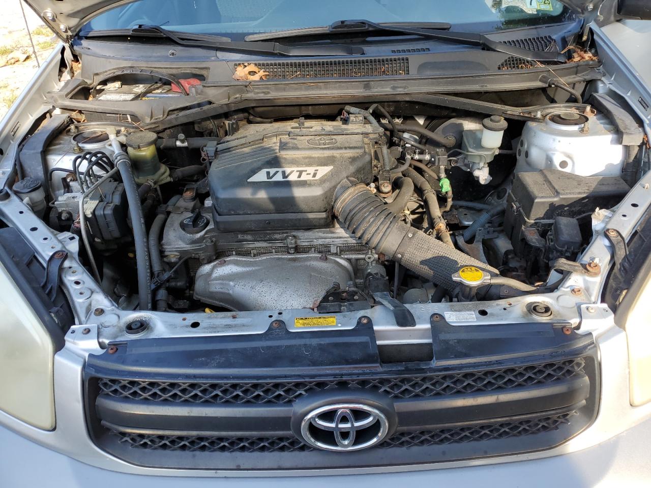 2005 Toyota Rav4 Silver vin: JTEGD20V650058496