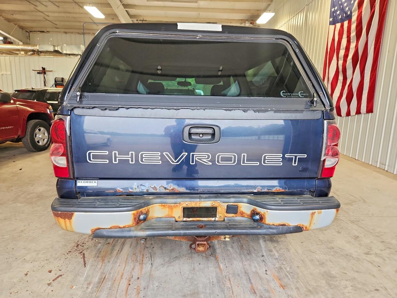 2007 Chevrolet Silverado C1500 Classic Blue vin: 1GCEC14X77Z181808