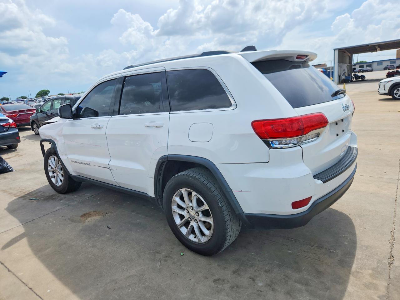 2015 Jeep Grand Cherokee Laredo White vin: 1C4RJEAG2FC727905
