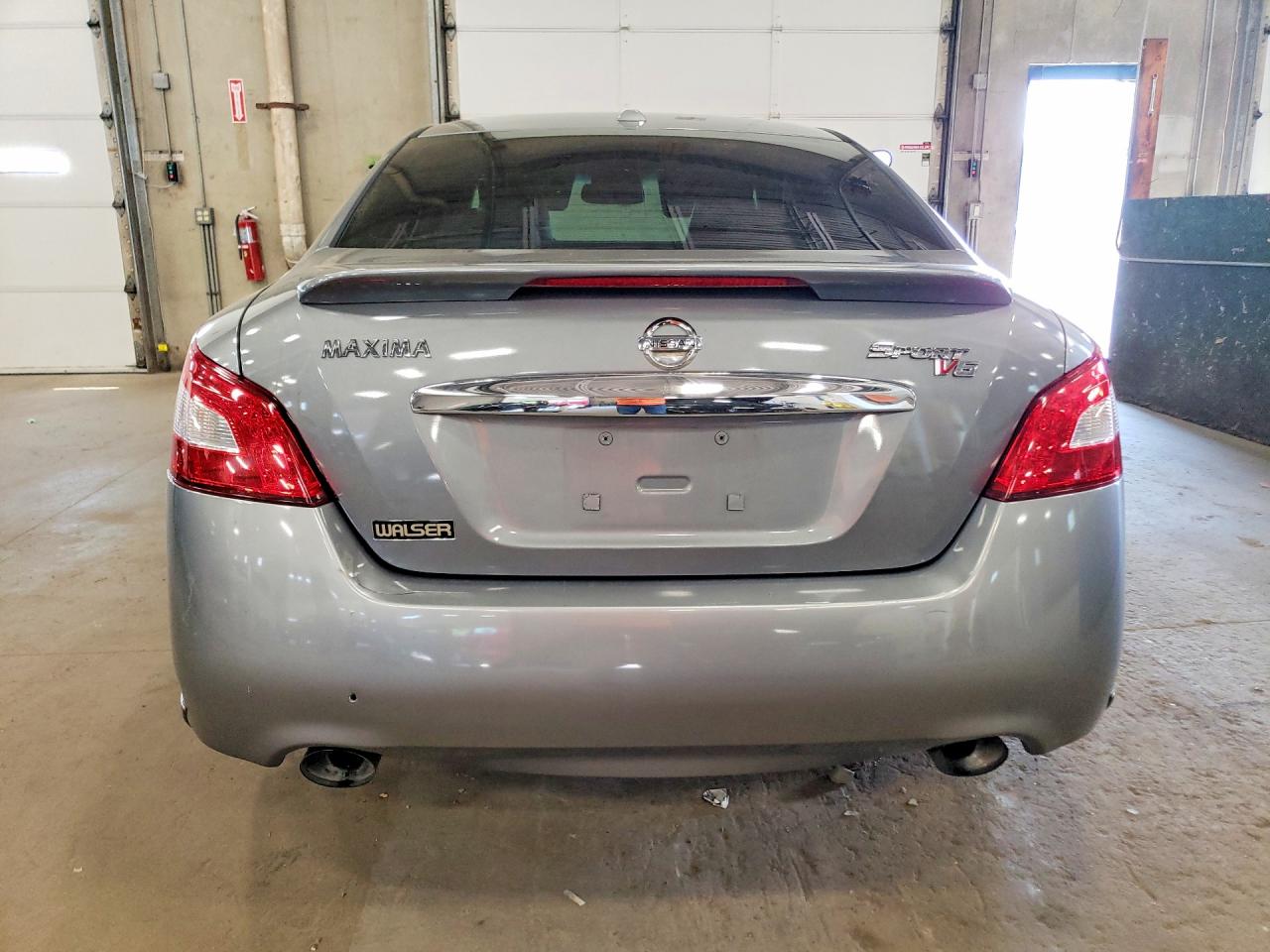 2009 Nissan Maxima 3.5 S Silver vin: 1N4AA51E69C813627