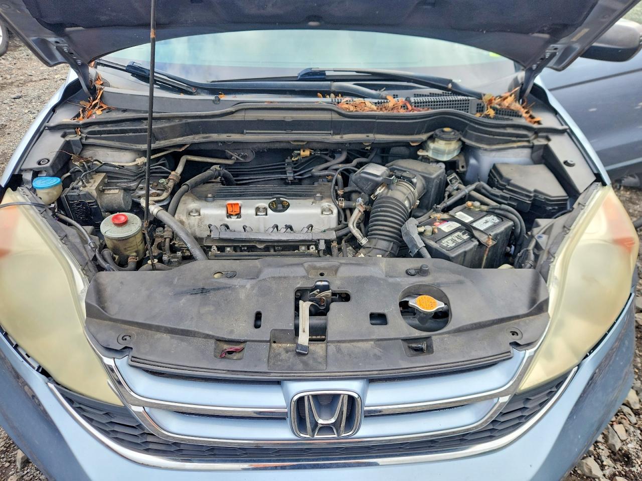 2010 Honda Cr-v Ex Blue vin: 3CZRE4H58AG703434