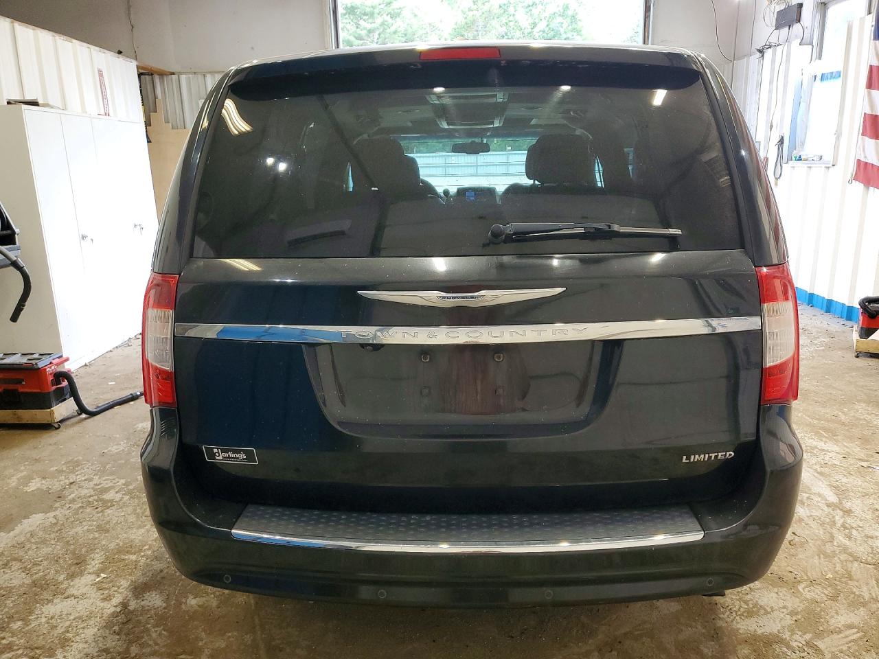 2012 Chrysler Town & Country Limited Black vin: 2C4RC1GG1CR135179