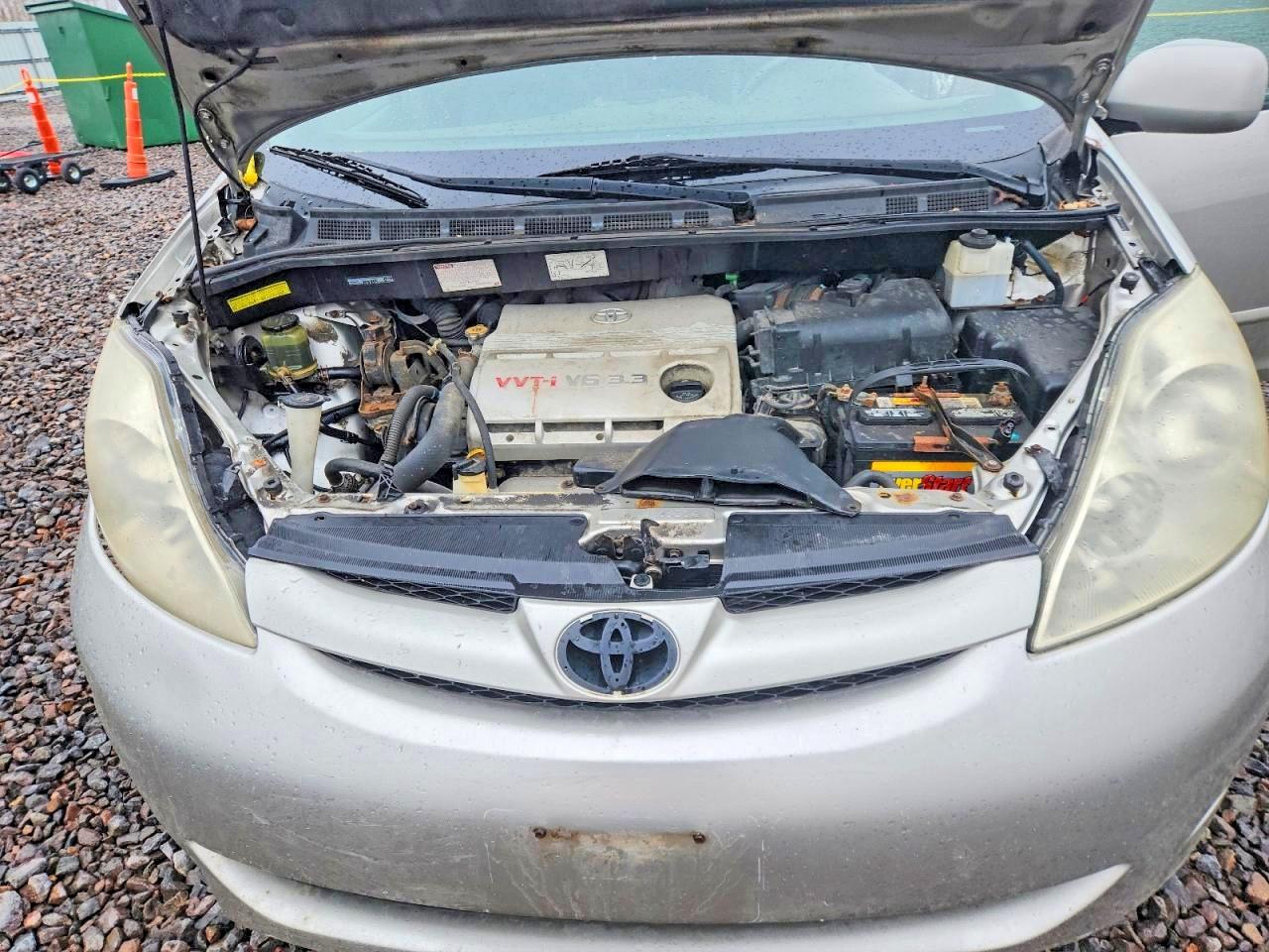 2006 Toyota Sienna Xle Silver vin: 5TDZA22C86S538426