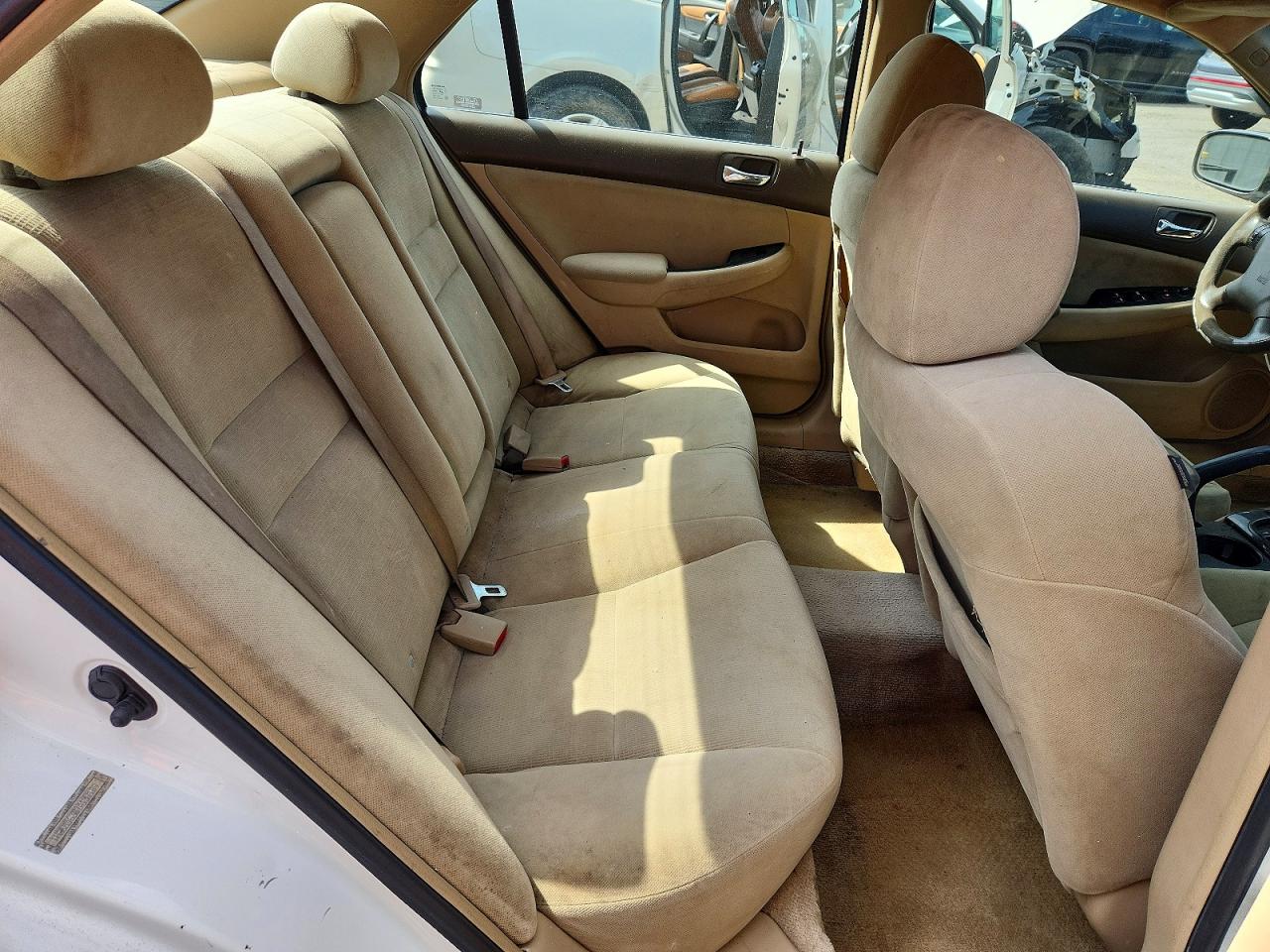 2007 Honda Accord Se White vin: 1HGCM56387A137189
