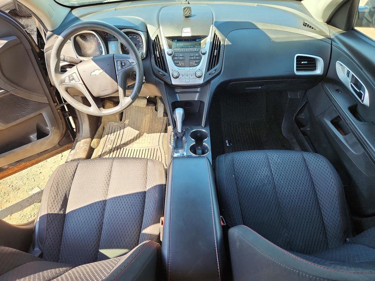 2012 Chevrolet Equinox Ls Black vin: 2GNALBEK4C1107764