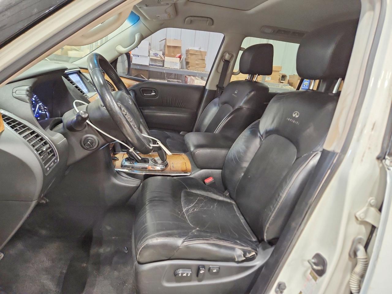 2014 Infiniti Qx80 Base Белый vin: JN8AZ2NC3E9351548