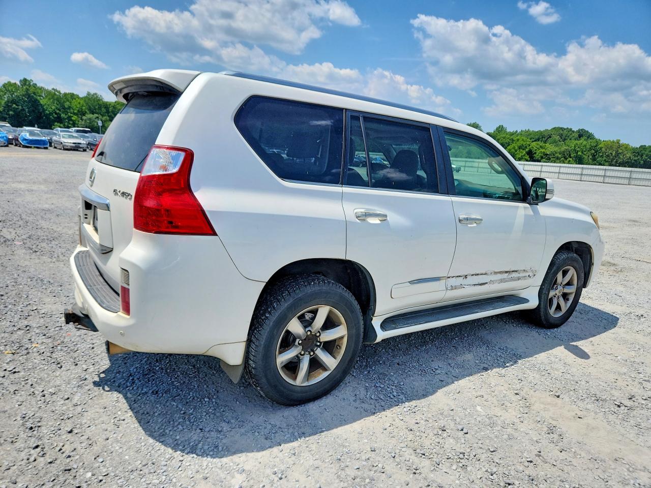 2012 Lexus Gx 460 White vin: JTJBM7FX8C5037828