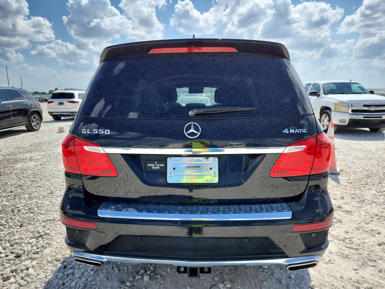 2013 Mercedes-benz Gl 550 4matic Black vin: 4JGDF7DE3DA151330
