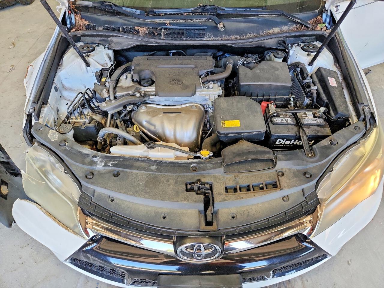 2015 Toyota Camry Se White vin: 4T1BF1FK7FU055595