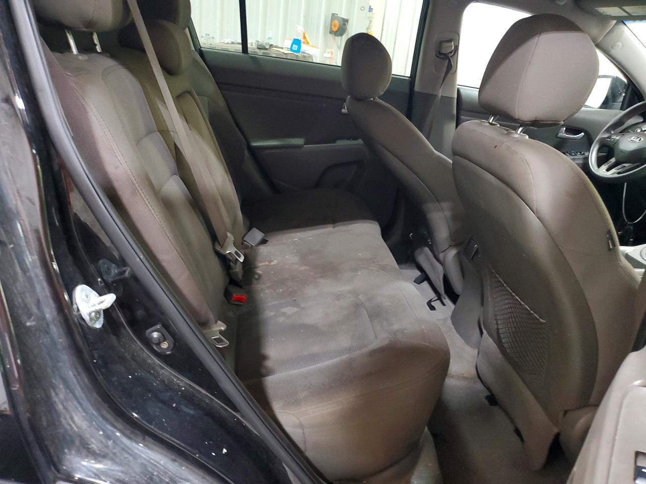 2014 Kia Sportage Lx Черный vin: KNDPBCAC2E7548373