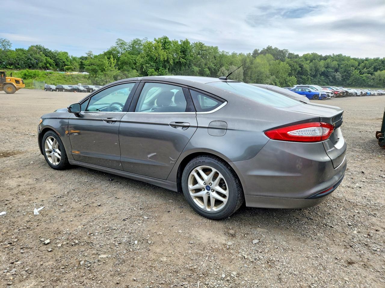 2013 Ford Fusion Se Gray vin: 3FA6P0H74DR173636