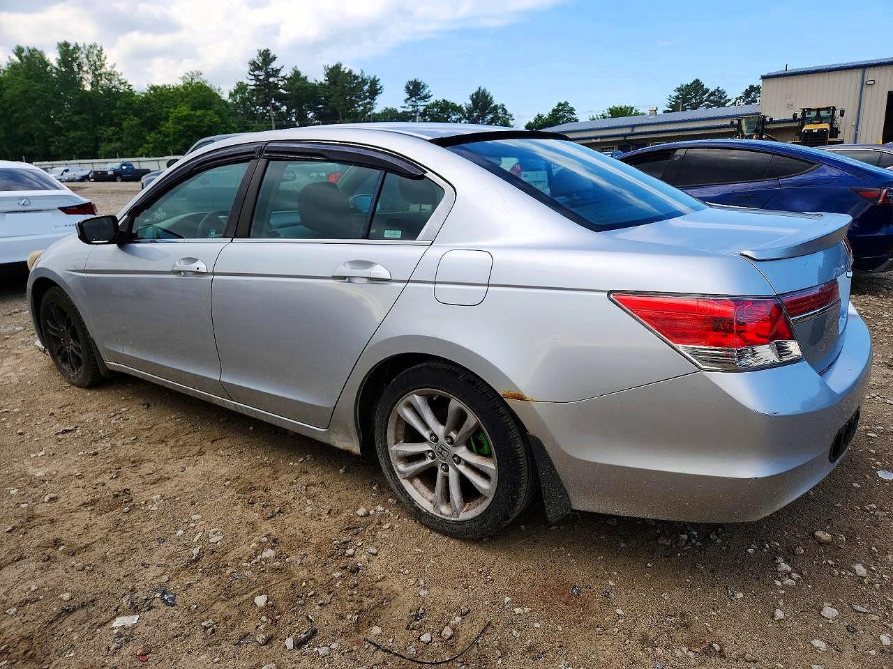 2009 Honda Accord Lx Silver vin: 1HGCP25399A121822