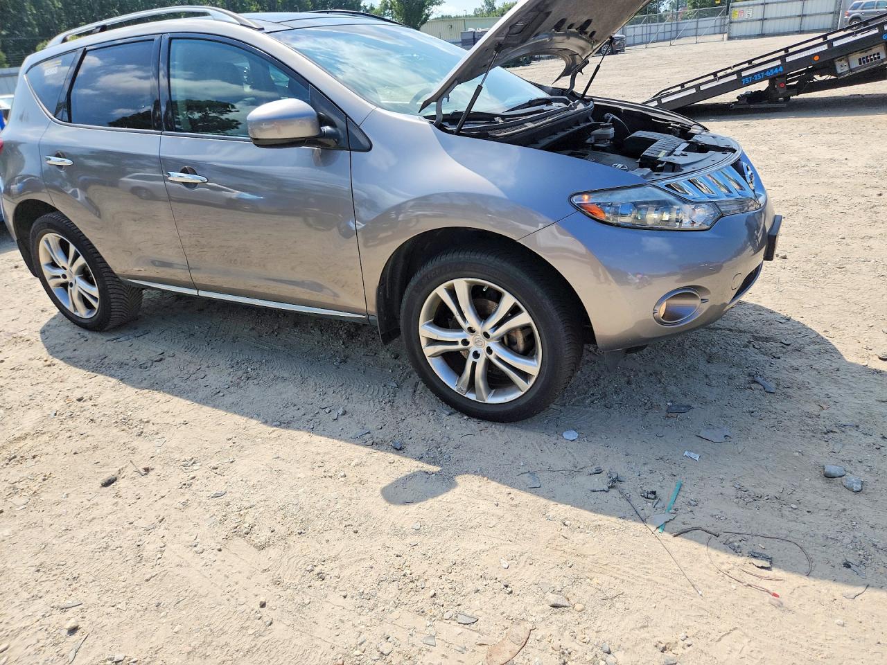 2010 Nissan Murano S Silver vin: JN8AZ1MW8AW128584