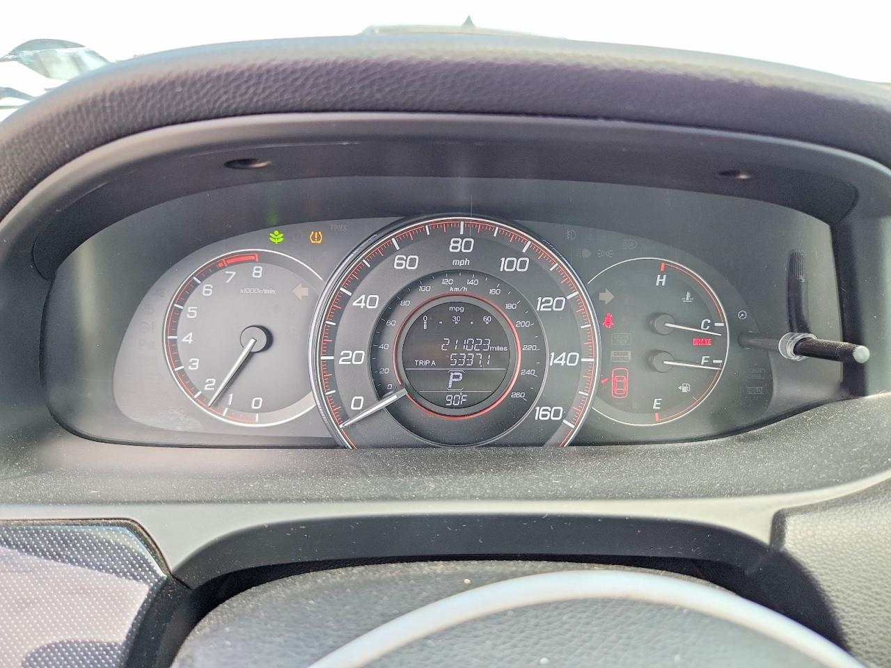 2015 Honda Accord Sport Черный vin: 1HGCR2F52FA198585